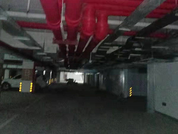 醫(yī)院停車(chē)場(chǎng)消防管道安裝案例